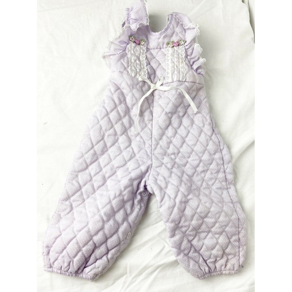 Vintage Evy Of California 6-9 M Infant One Piece